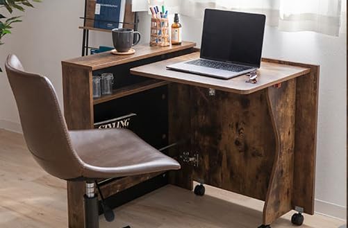 Amazon | たためば薄さわずか17cm！簡単4STEPでデスクに早変わり。手帳