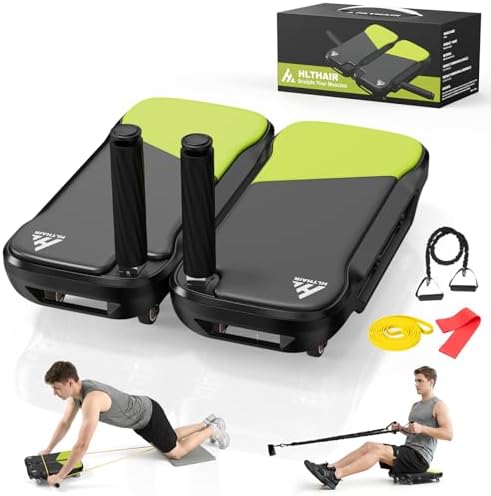 Upgrade Ab Roller with Elbow Support Detachable Ab Wheel with 360...