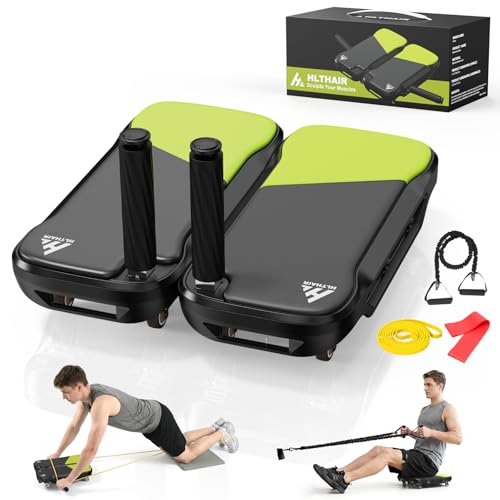 Upgrade Ab Roller Wheel Detachable Abdominal Wheel With 360° for Core Workout, Multi-Directional Abs Roller Board For Full body exercise Home Gym of All Fitness Levels, Ab Trainer with 8 Wheels