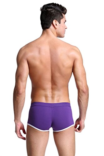 ONEFIT Men's Sexy Boxer Low Raise Lace Lingerie Front Hole Briefs Underwear4