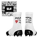 SLEEFS Spats/Football Cleat Covers [1 Pair - S/M] - Laces Covers/Wraps for Football, Baseball, Soccer, and Field Hockey - Youth and Adult Sizes for Men, Boys and Girls - Small/Medium Momma