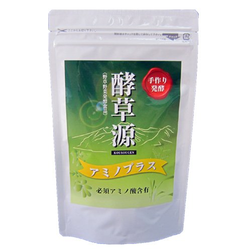 Amazon.co.jp: 野草野菜発酵食品 酵草源（こうそうげん）アミノプラス