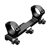 Nightforce X-Treme Duty Ultralite MagMount One-Piece Shooting Accessory Durable Titanium/Alloy 4 Screws Per Ring Scope Mount, 34mm Rings - 0 MOA, Height - 1.44