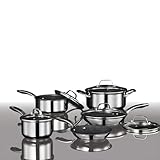 Starfrit The Rock Stainless Steel 10 Piece Set 034611-001-0000