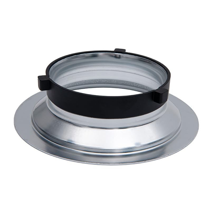 INVINEEX Speed Ring Adapter for Bowens Mount - Universal Softbox Speedring Flange for Strobe Flashes, Monolights,Studio Photography Lighting(Fits Folding Softboxes) (144mm / 5.7 Inch)