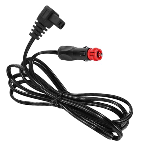 IMIKEYA Cable de Alimentación Estable para Nevera de Coche con Conector Rojo Alemán Resistente y Duradero Compatible con Neveras Portátiles y Mini Refrigeradores Eléctricos Línea de