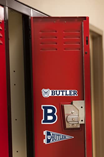 Image of Butler University 8ct Vinyl Large Deluxe Stickers Variety Pack - Laptop, Water Bottle, Scrapbooking, Tablet, Skateboard, Indoor /Outdoor - Set of 8