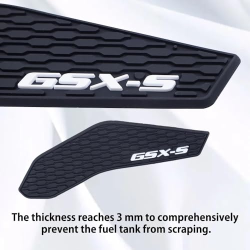 Stickers réservoir traction moto GSX-S750 autocollants antidérapants 2017-