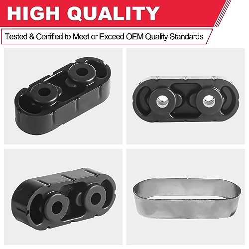 Fitede FT-025-FT Exhaust Muffler Hanger Insulator (2Pcs) 15092802 Fits thumb #4