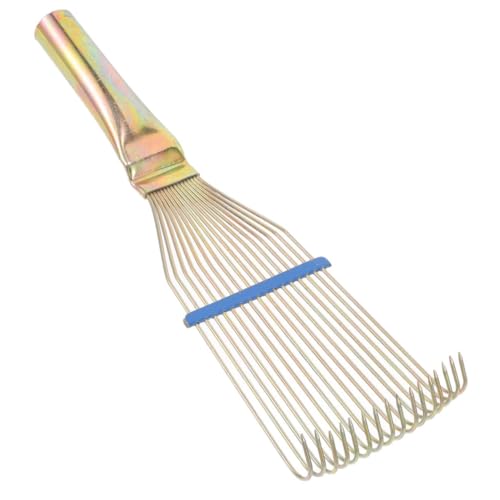 BESPORTBLE Horse Hair Grooming Rake Durable Brush for Easy and Cleaning of Farm Animals Gentle Grooming Tool Goats and Livestock