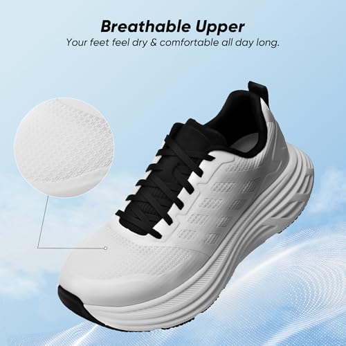 NORTIV 8 Women's Walking Shoes Cushion Running Tennis Shoes ActiveFloat Non-Slip Comfortable Breathable Workout Gym Sports Athletic Fashion Sneakers4