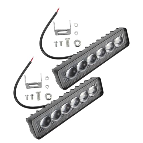Faros delanteros led para evitar fatiga visual luces de trabajo nocturna coche 2u
