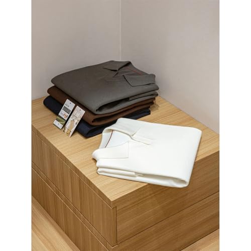 Men's Cashmere Wool Blend Knitted Sweater Seagull Neck Base Layer Winter Casual Comfortable Warm Top4