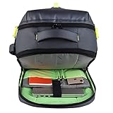 Gear Turbo 45 Ltrs Expandable Travel Laptop Backpack with RainCover (Grey-Black), One Size (TLPTURBO00401)