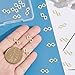 PH PandaHall 20pcs Golden Infinity Charms, 18K Gold Plated Jewelry Connector Charms Brass Links Infinity Symbol Charm Pendants Circle Frames for Bracelets Necklace Jewelry DIY Crafts Making