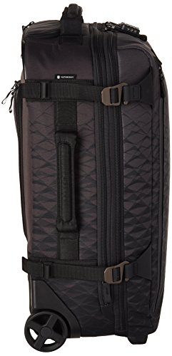 Victorinox VX Touring 2-in-1 Softside Upright Luggage, Anthracite, Carry-On, Frequent Flyer (22.4