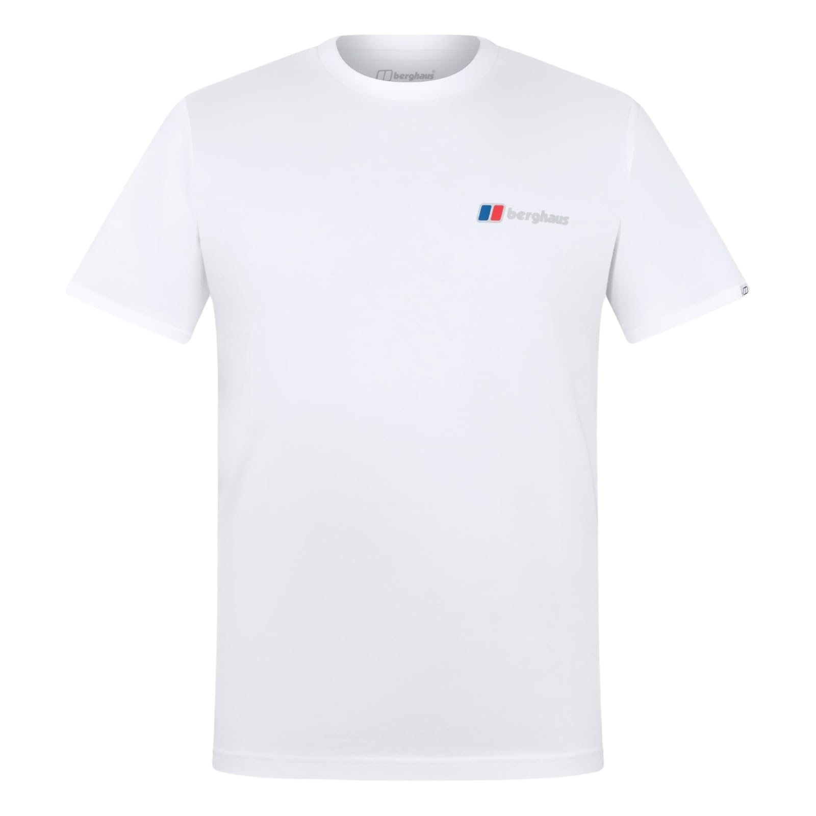 Berghaus Men's Front & Back T-Shirt | 100% Cotton Non-Technical T-Shirt, Pure White, 3XL