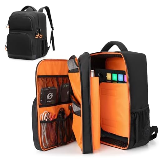 Best backpack for djs PGmoon Audio Mixer Travel Case