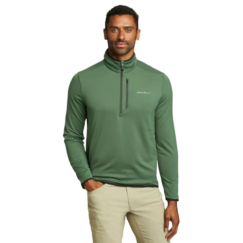 Image of Eddie Bauer Men's Activator Grid Long-sleeve Half-zip Fleece