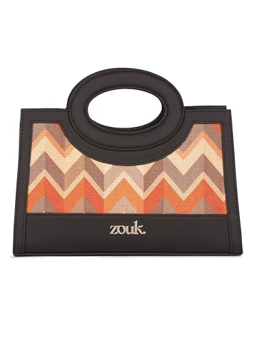 Image of ZOUK Zoe Sling Bag | Stylish Women's Crossbody Bags | Purse | Detachable Strap | Water-Resistant | Trendy Girls Side Bag | Compact & Chic