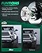 SCITOO 2Pcs 30mm 5 Lug Hubcentric Wheel Spacers Adapters 5x120mm to 5x120mm Center bore 72.56mm with 12x1.5 Studs fit for E36 E46 E60 E61 E62 E90 E91