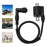 AMZAUTO Motorcycle Ignition Coil, 250cc Engine Dirt Bike Ignition Coil, for CG 125cc 150cc 200cc 250cc Vertical Engine ATV Beach Dirt Bike Scooter Go Kart