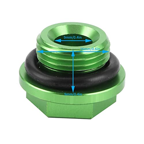 Tapa de tornillo de llenado de aceite: protección ideal para rutas exigentes en moto KLX450R 2