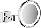 Contenu de la boîte : miroir de rasage, bloc d’alimentation, matériel de montage et instructions de montage