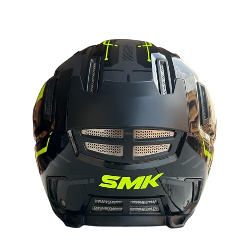 Image of SMK Agnar TEKTRON Full Face Dual Visor Helmet, ISI, DOT & ECE 22.06 Certified, Pinlock 30 Insert