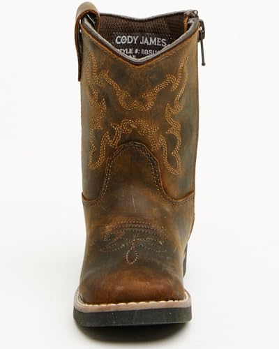 Cody James Toddler-Boys' Little Nash Western Boot Broad Square Toe - Bbsi19044