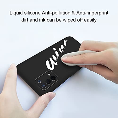 Jrester Cover per Oppo A54 5G / Oppo A74 5G, Nero