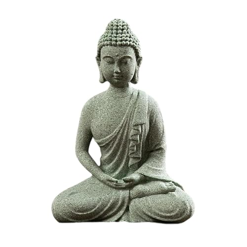 Image of Decor Buddha for Home and Aquarium Decoration (Outdoor - Indoor) Natural Looking