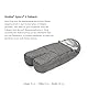 Stokke Xplory X Fußsack, Modern Grey - Im Fußsack bleibt das Baby bei Spaziergängen an kühlen Tagen kuschelig warm - Sonalanfutter & Fleece + wasserabweisendes Obermaterial - Verstellbare Frontöffnung