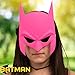 Sun-Staches Officially DC Batman Pink Mask Sunglasses | Costume Accessory Shades | UV400 | One Size Fits Most