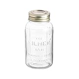 Kilner Anniversary Glass Jar, 51-Fluid Ounces