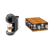 De'Longhi Nescafé Dolce Gusto, Genio S Plus Black + 72 Starbucks Caramel Macchiato Coffee Pods