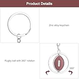 Zoom IMG-2 apomoons portachiavi girevole a forma