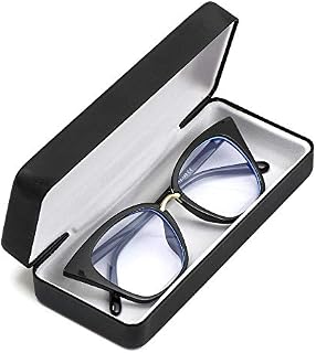 alladaga Hard Shell Eyeglasses Case Protective Glasses Case for Men and Women (Black)