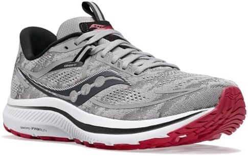 Saucony Omni 21 Men's Running Shoe, Alloy/Garnet, 10.5 | Image 1