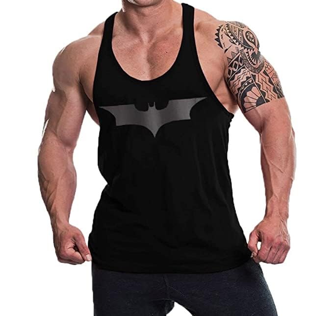 Image of THE BLAZZE Men's Cotton Sleeveless Tank Tops Gym Vest for Mens