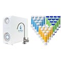 Express Water 600 GPD Tankless Reverse Osmosis System with Alkaline Water Filter and 5 Year Replacement Filter Set for Removing Up to 99.99% Contaminants