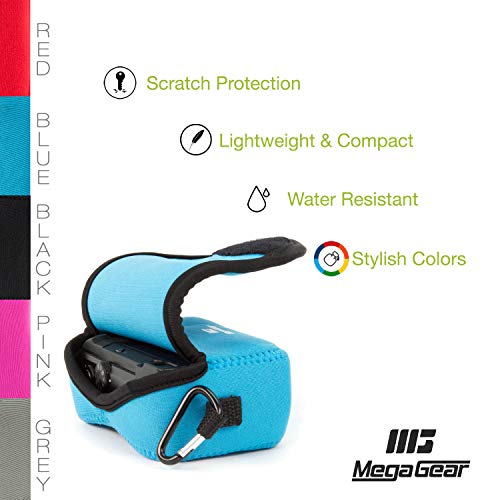 Funda neopreno ligera MegaGear para Canon Powershot azul miniatura 6