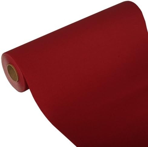 PAPSTAR, Royal Collection #84313 Table Runner 24 m x 40 cm Burgundy, Bordeaux, 41 x 11 x 11 cm - Image 3