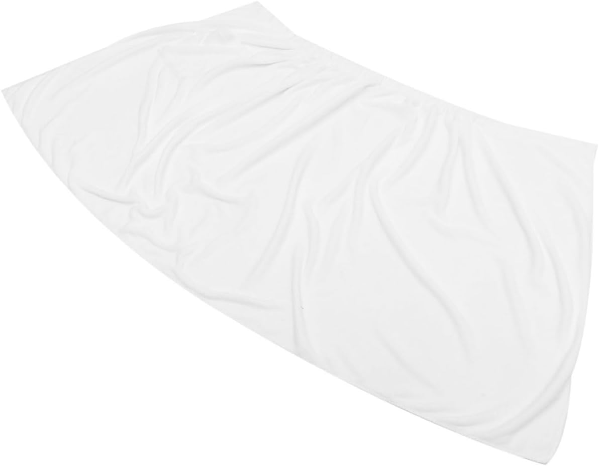 Zerodeko Comfortable Spa Towel Wrap Soft Fleece Bath Towel Lightweight Portable Absorption for Beach Sauna Shower Use