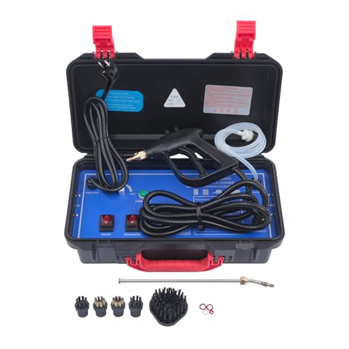 Pulitore a vapore portatile 3000W, macchina per la pulizia domestica, temperatura del vapore 100-130°C, idropulitrice, pulitore multifunzione