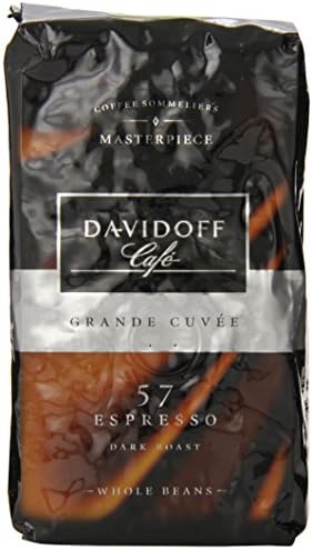 Lowell Foods Davidoff Coffee Espresso Whole Beans, 8.8 Ounce