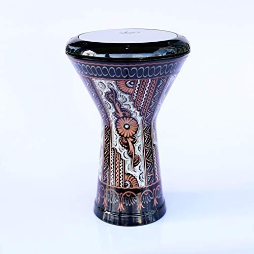 Tambor egipcio Darbuka Doumbek Instrumento de percusión ajustable DED-322A