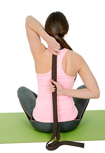 Cinto para Alongamento - Faixa/Strap - Yoga e Pilates - Cor Lisa (200 cm)