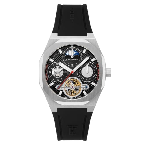 Thomas Earnshaw Discovery Drake Dual Time Date Open Heart Automatic ES-8315-01