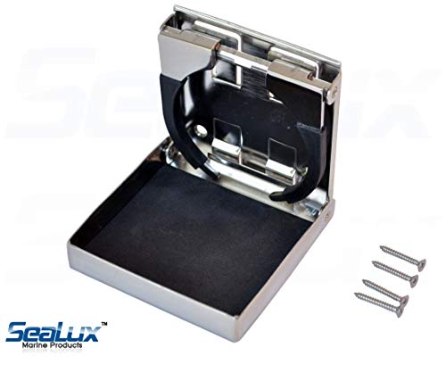 Portavasos de Acero Inoxidable Ajustable Plegable miniatura 4